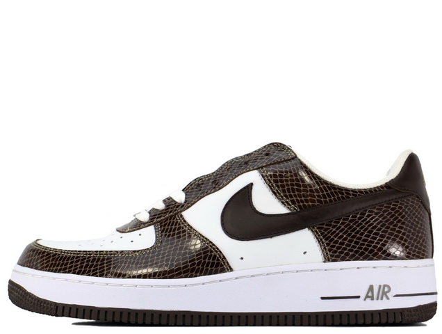 NIKE AIR FORCE1 PREMIUM LOW 茶蛇