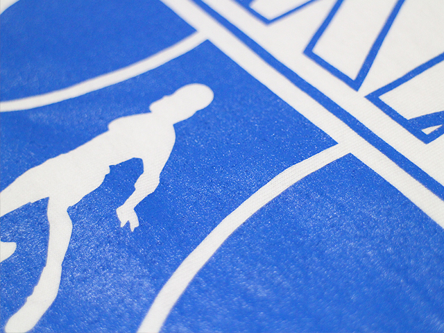 SKIT T-SHIRTS (LOGO) SKIT LOGO T-SHIRTS WHT/BLU - 1