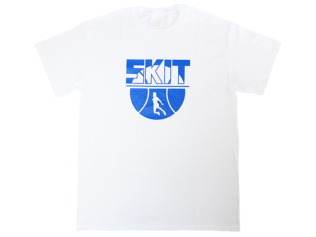 SKIT T-SHIRTS (LOGO) SKIT LOGO T-SHIRTS WHT/BLU
