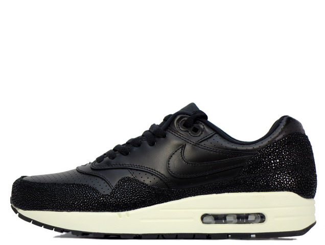 air max 1 leather black