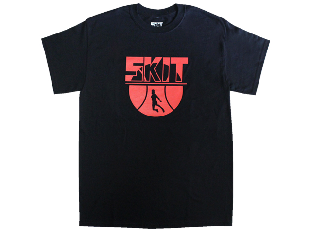 SKIT T-SHIRTS (LOGO) SKIT LOGO T-SHIRTS BLK/RED