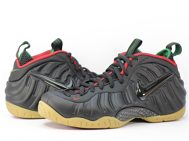 Nike Foamposite バスケットボールシューズ 黒/赤/緑グッチカラー AIR FOAMPOSITE PRO - スニーカーショップSKIT