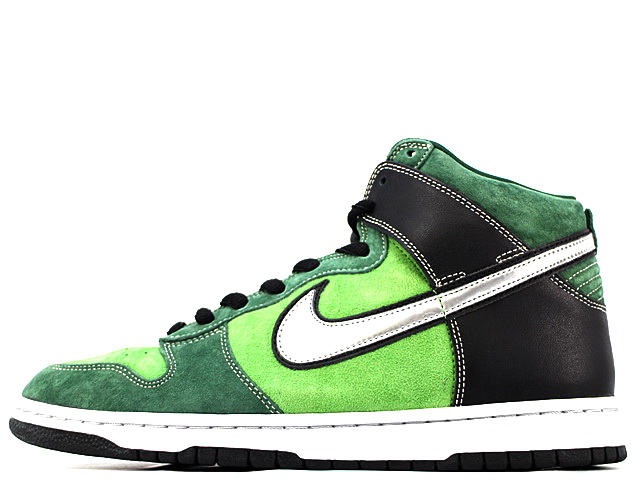 ナイキエスビーNIKE SBダンクハイDUNK HIブリュットBRUT緑28.5