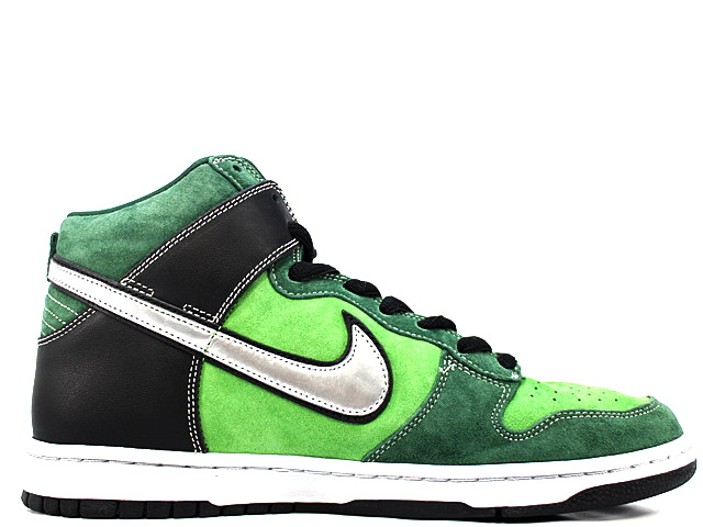 ナイキエスビーNIKE SBダンクハイDUNK HIブリュットBRUT緑28.5