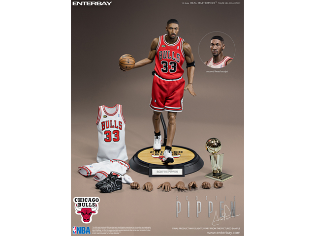 ENTERBAY 1/6 REAL MASTERPIECE COLLECTION ENTERBAY SCOTTIE PIPPEN - 4