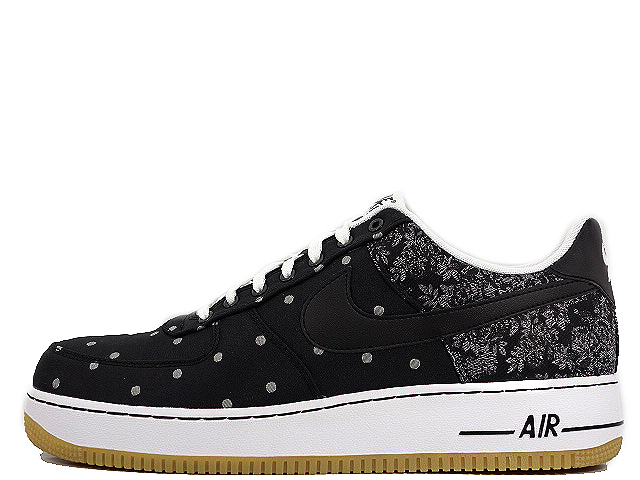 Air force 1 deals black and white dots