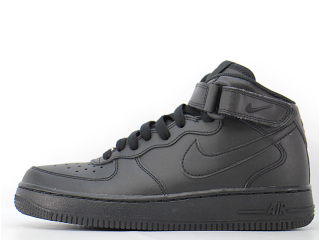 air force 1 mid gs black