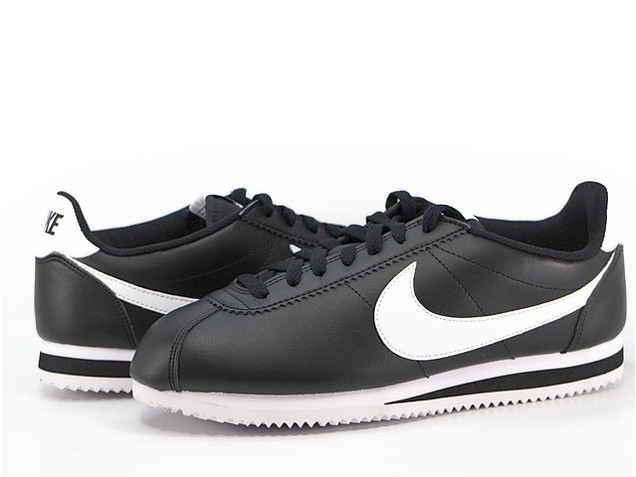 nike classic cortez leather sneakers