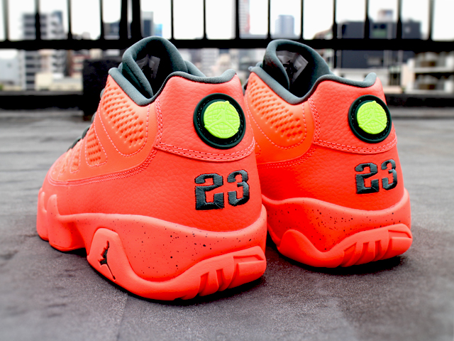 NIKE AIR JORDAN 9 RETRO LOW “BRIGHT MANGO/HASTA-GHOST GREEN”01