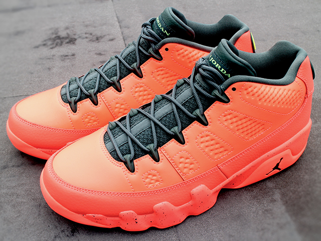 NIKE AIR JORDAN 9 RETRO LOW “BRIGHT MANGO/HASTA-GHOST GREEN”01