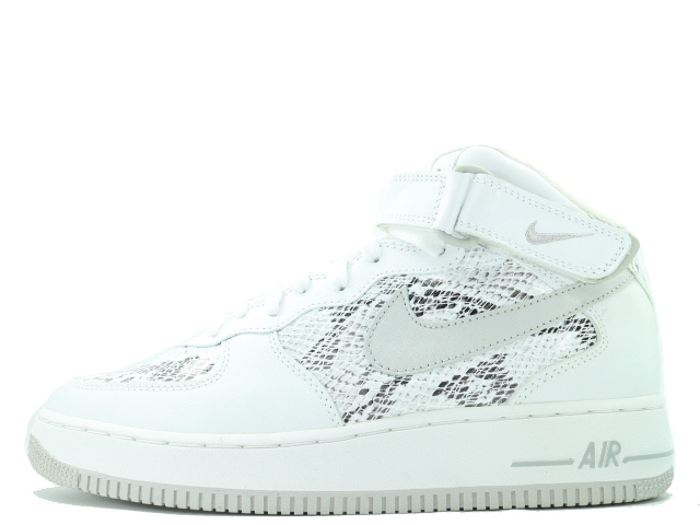 NIKE WMNS AIR FORCE 1 07 MID 白 スネーク 24.5