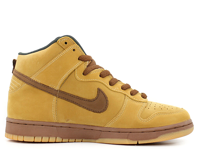 NIKE ナイキ DUNK HIGH PRO SB WHEAT 305050-221 2002年製 ダンク ハイ プロ SB デッドストック メープル バイソンウィート スニーカー シューズ 靴 シンプル カジュアル ブランド サイズ：27cm US9【メンズ】【R044】