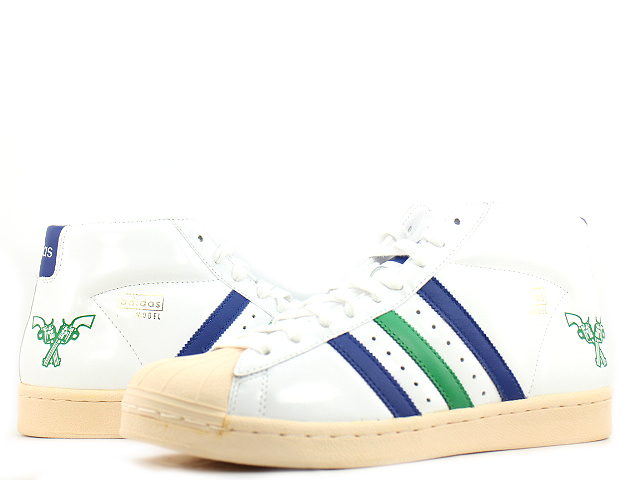 adidas gazelle silver green womens Adidas Pro Model 80 ADV Chrystal White/Collegiate Green/Off White Shoes