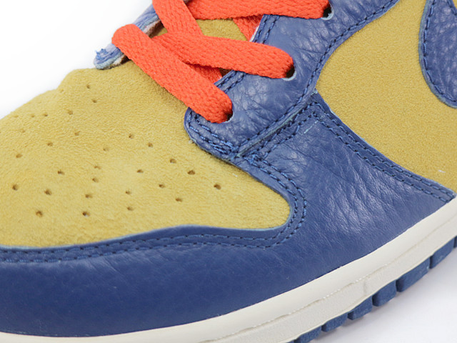 nike dunk high golden harvest meteor blue