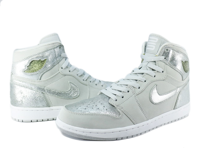 NIKE ナイキ AIR JORDAN 1 RETRO HI SILVER 25TH ANNIVERSARY 396009-001 エアジョーダン レトロ メタリックシルバー ハイカットスニーカー シルバー US10/28.0cm