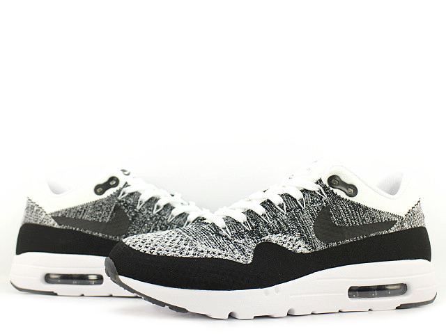 AIR MAX 1 ULTRA FLYKNIT 843384 100 | スニーカーショップSKIT Nike Air Max 1 Ultra Flyknit (843384 100) White Black Black