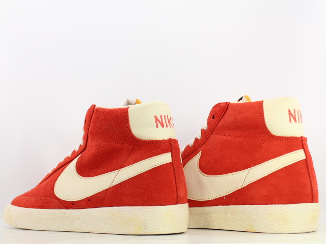 nike blazer hi suede vintage red