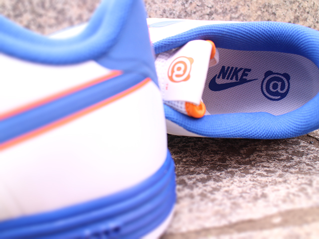 NIKE LUNAR FORCE 1 FUSE NRG “BE@RBRICK/WHITE/COLLEGE BLUE-GOLD POST”01