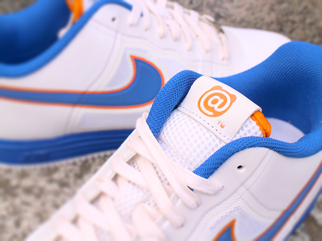 NIKE LUNAR FORCE 1 FUSE NRG “BE@RBRICK/WHITE/COLLEGE BLUE-GOLD POST”01