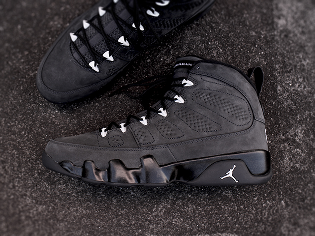 NIKE AIR JORDAN 9 RETRO “ANTHRACITE/WHITE-BLACK”01