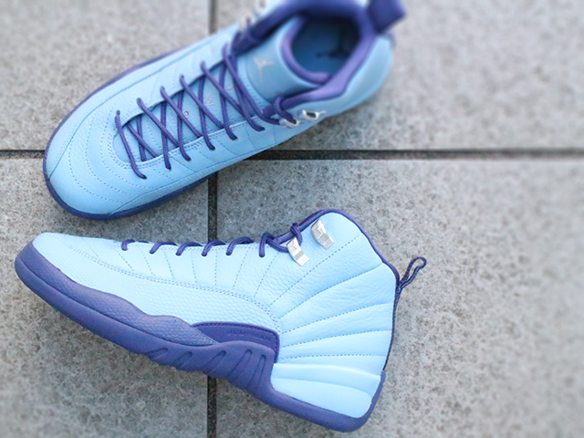 NIKE AIR JORDAN 12 RETRO GG “BLUECAP/METALLIC SILVER”01