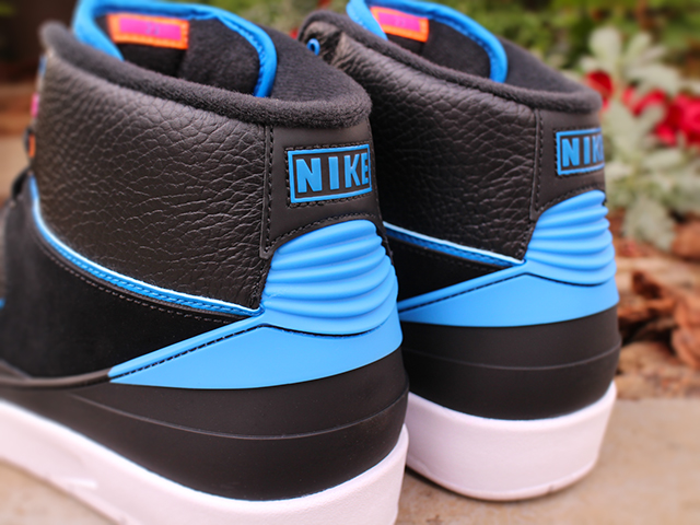 NIKE AIR JORDAN 2 RETRO “BLACK/PINK FIRE-PHOTO BLUE-ATOMIC ORANGE”01
