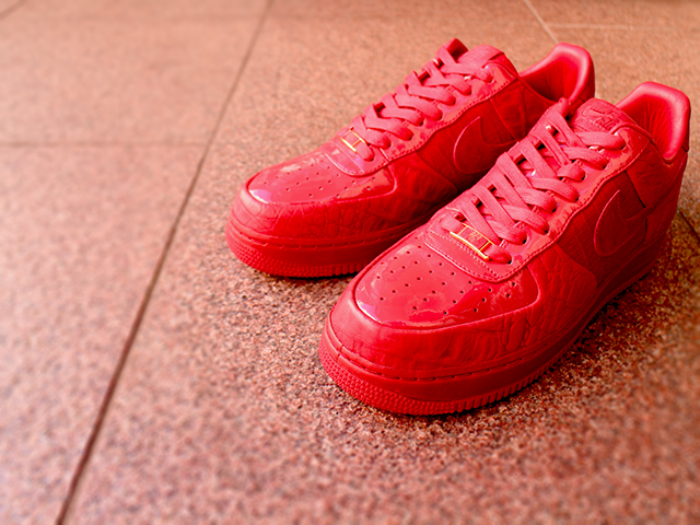 NIKE AIR FORCE 1 LOW SUPREME “1LOVE & HECTIC/VARSITY RED/VARSITY RED”01