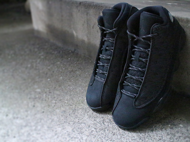 NIKE AIR JORDAN 13 RETRO “BLACK CAT/ BLACK/BLACK-ANTHRACITE”01
