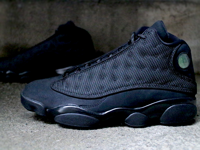 NIKE AIR JORDAN 13 RETRO “BLACK CAT/ BLACK/BLACK-ANTHRACITE”01