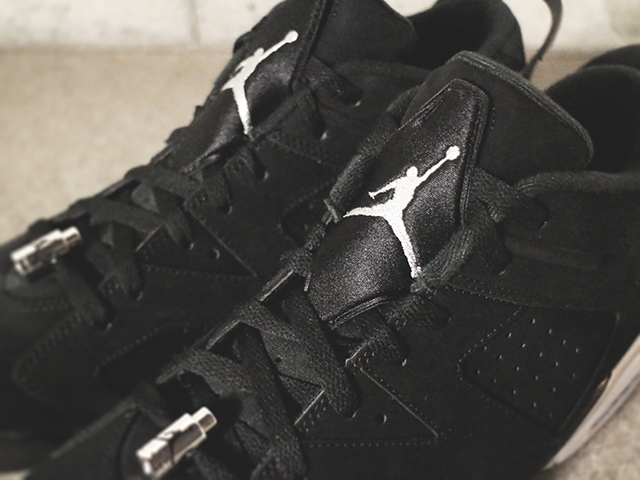 NIKE AIR JORDAN 6 RETRO LOW “BLACK/METALLIC SILVER-WHITE”01