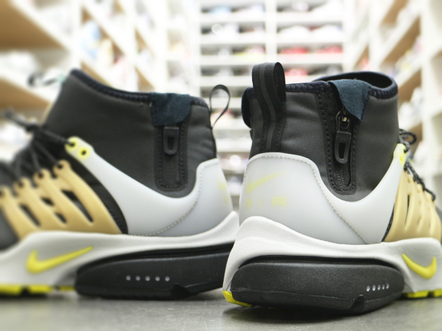 NIKE AIR PRESTO MID UTILITY “BLACK/YELLOW STREAK”01