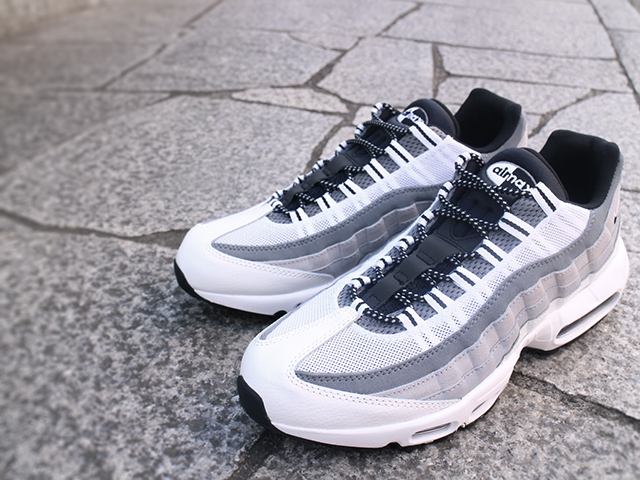 NIKE AIR MAX 95 ESSENTIAL “WHITE/BLACK-WOLF GREY”01