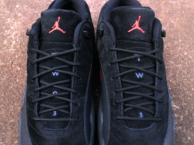 NIKE AIR JORDAN 12 RETRO LOW “BLACK/MAX ORANGE”01