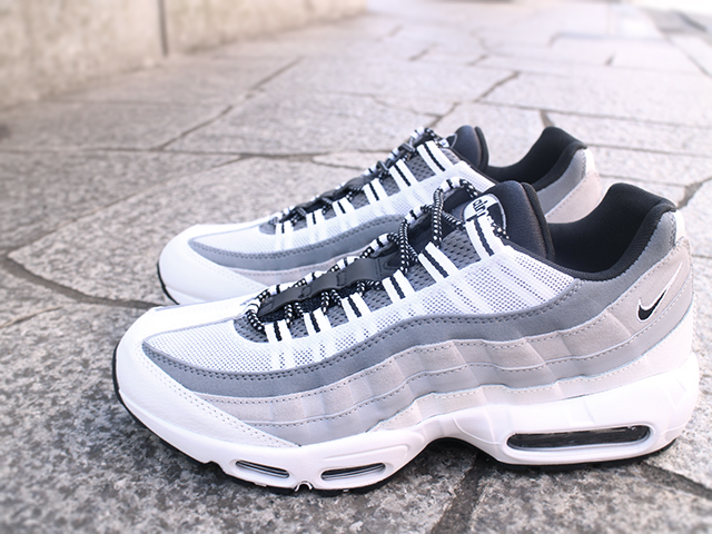NIKE AIR MAX 95 ESSENTIAL “WHITE/BLACK-WOLF GREY”01
