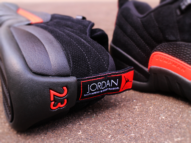 NIKE AIR JORDAN 12 RETRO LOW “BLACK/MAX ORANGE”01