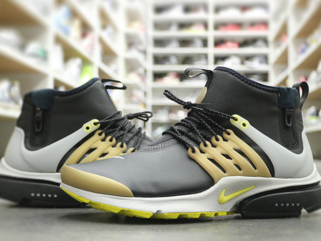 NIKE AIR PRESTO MID UTILITY “BLACK/YELLOW STREAK”01