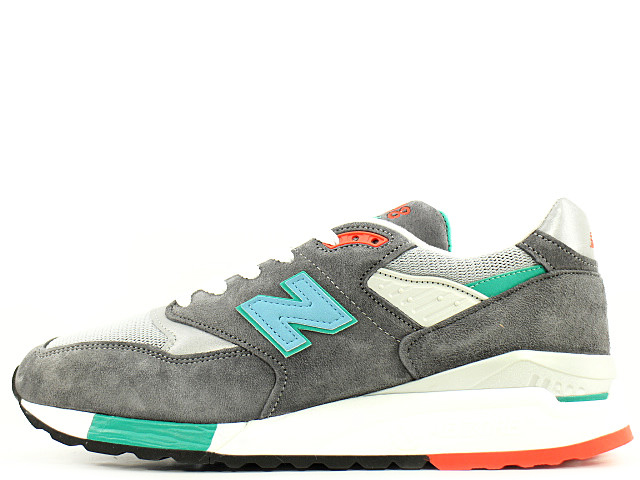 New balance ☆ made in USA M998CSRR グレー×ブルー×グリーン NEW BALANCE M998CSRR Made in USA
