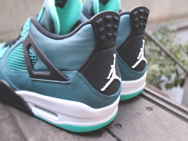 NIKE AIR JORDAN 4 RETRO 30TH “TEAL/WHITE-BLACK-RETRO SARCELLE”01