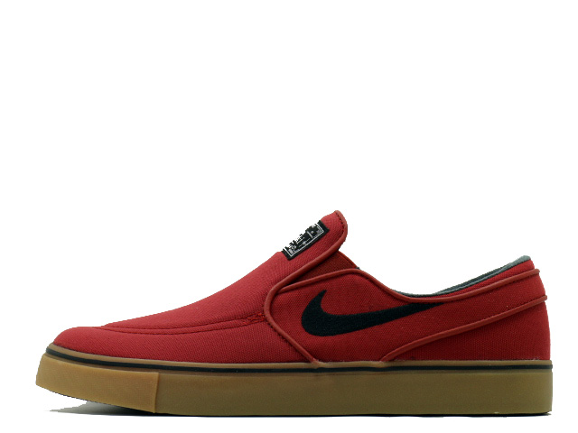 janoski slip on red