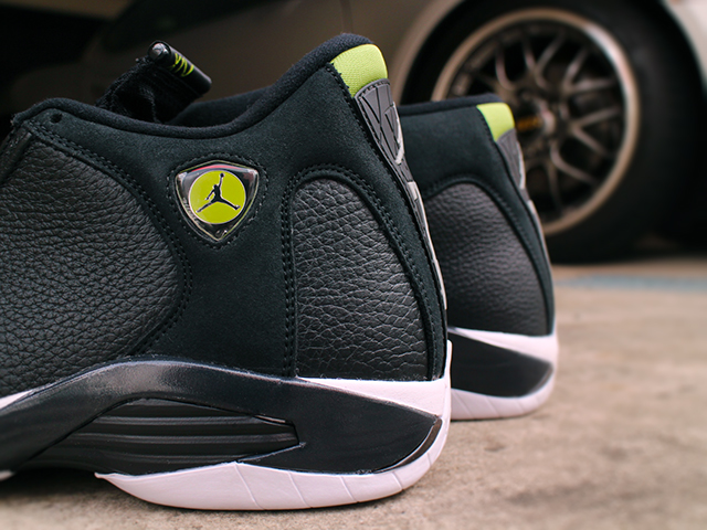 AIR JORDAN 14 RETRO “BLACK/BLACK-WHITE-VIVID GREEN”01