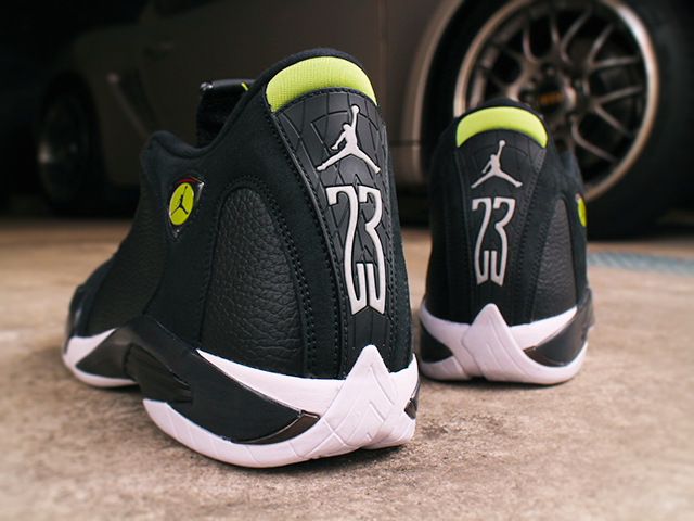 AIR JORDAN 14 RETRO “BLACK/BLACK-WHITE-VIVID GREEN”01