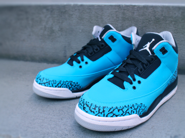 NIKE AIR JORDAN 3 RETRO BG “DARK POWDER BLUE/WHITE”01