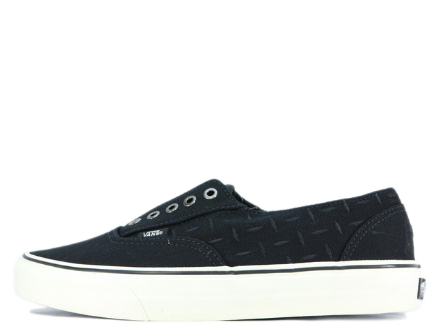 Vans era laceless best sale black