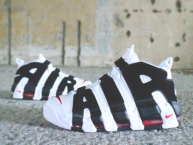 AIR MORE UPTEMPO “WHITE/BLACK-UNIVERSITY RED”01