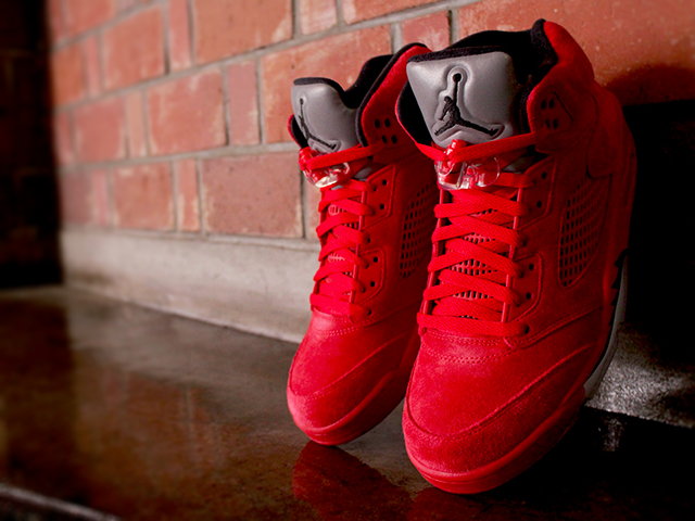 NIKE AIR JORDAN 5 RETRO “UNIVERSITY RED/BLACK”01