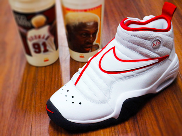 NIKE AIR SHAKE NDESTRUKT”WHITE-RED-BLACK”01