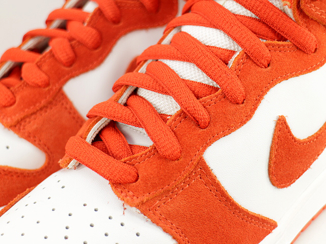 NIKE ナイキ 05AW DUNK HIGH PRO SB SYRACUSE SB ダンクハイ シラキュースハイカットスニーカー 305050-181 ホワイト/オレンジ US9.5/27.5cm