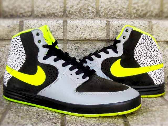 NIKE PAUL RODRIGUEZ 7 HIGH PRM “3M-BLACK-YELLOW/112PACK”01