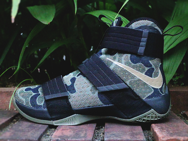 NIKE LEBRON SOLDIER 10 SFG EP “BLACK/BAMBOO-MEDIUM OLIVE”01
