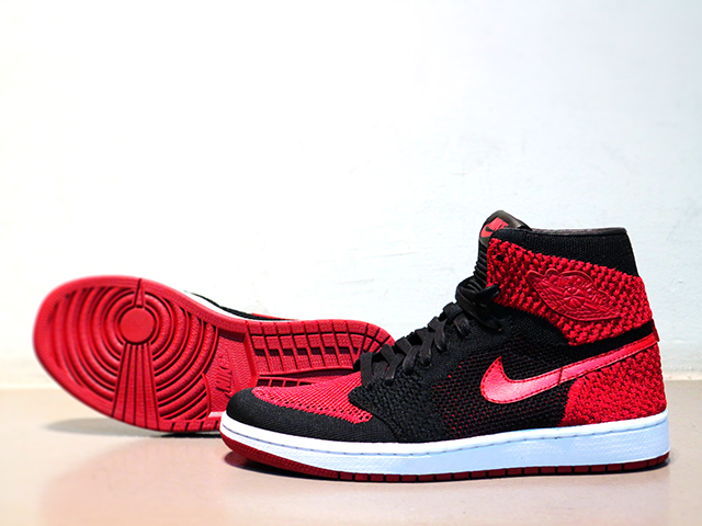 AIR JORDAN 1 RETRO HI FLYKNIT ”BRED”01